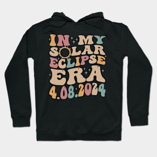 Total Solar Eclipse April 8 2024 Retro Groovy Women Kids Men Hoodie